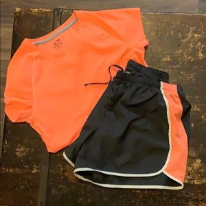 Athletic bundle, coral, Target, running gear